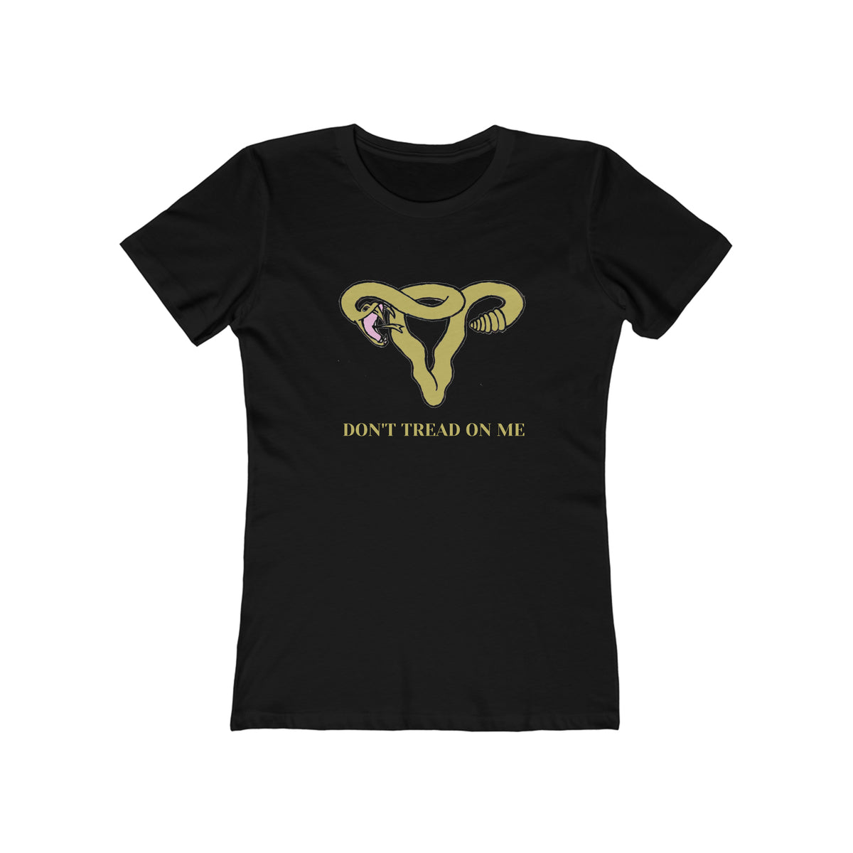 Don't Tread On Me (2023) women's boyfriend tee – Yestercool