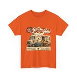 Vintage Texas Longhorn Ice Cream Truck Tee - Austin Retro Graphic T-Shirt