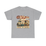 Vintage Texas Longhorn Ice Cream Truck Tee - Austin Retro Graphic T-Shirt