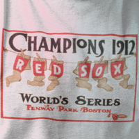 Boston Red Sox 1912 World Series Champions tee