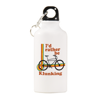 I'd Rather Be Klunking sports water bottle (1970s)