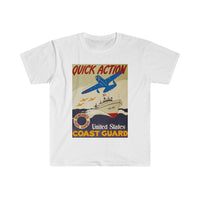 Coast Guard - Quick Action (tee) 1940s