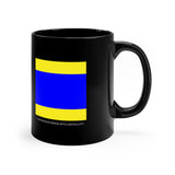 yestercool new mug featuring maritime naval design saying I am maneuvering with difficulty, keep clear.