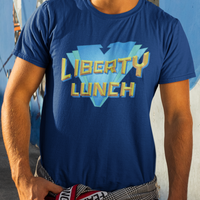 Liberty Lunch (Austin, Tx.) cotton crew tee (1980s)