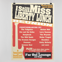 Liberty Lunch Reunion poster (2022)