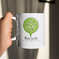 Recycle - Needing to Ride Daily mug (1990s)