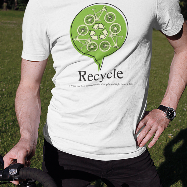 Recycling - Need to Ride Daily tee (1990s)