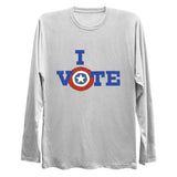 I VOTE Tee - with Red White Blue Shield (1960s)