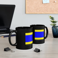yestercool two mugs featuring maritime naval design saying I am maneuvering with difficulty, keep clear.
