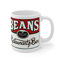 BEANS Restaurant & Bar, Sixth Street, Austin, Tx. Mug (1980s)