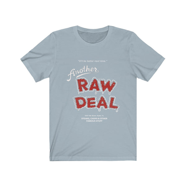 Another Raw Deal - Sixth Street, Austin - jersey tee (1980s)