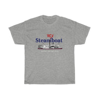 Steamboat 1874 - Sixth Street music venue, Austin Texas tee (1980s)